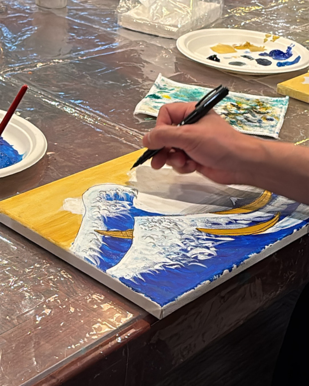 2026年4月11日(土)14：00-16：00 【北斎/冨嶽三十六景 神奈川沖浪裏】