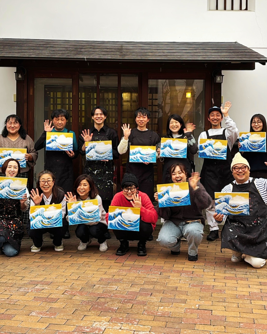 2026年4月11日(土)14：00-16：00 【北斎/冨嶽三十六景 神奈川沖浪裏】