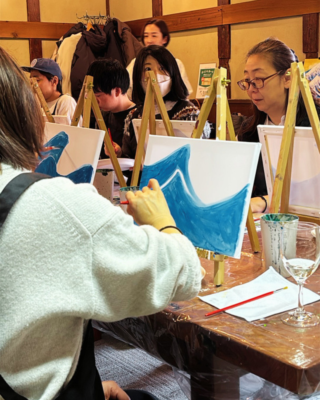 2026年4月11日(土)14：00-16：00 【北斎/冨嶽三十六景 神奈川沖浪裏】