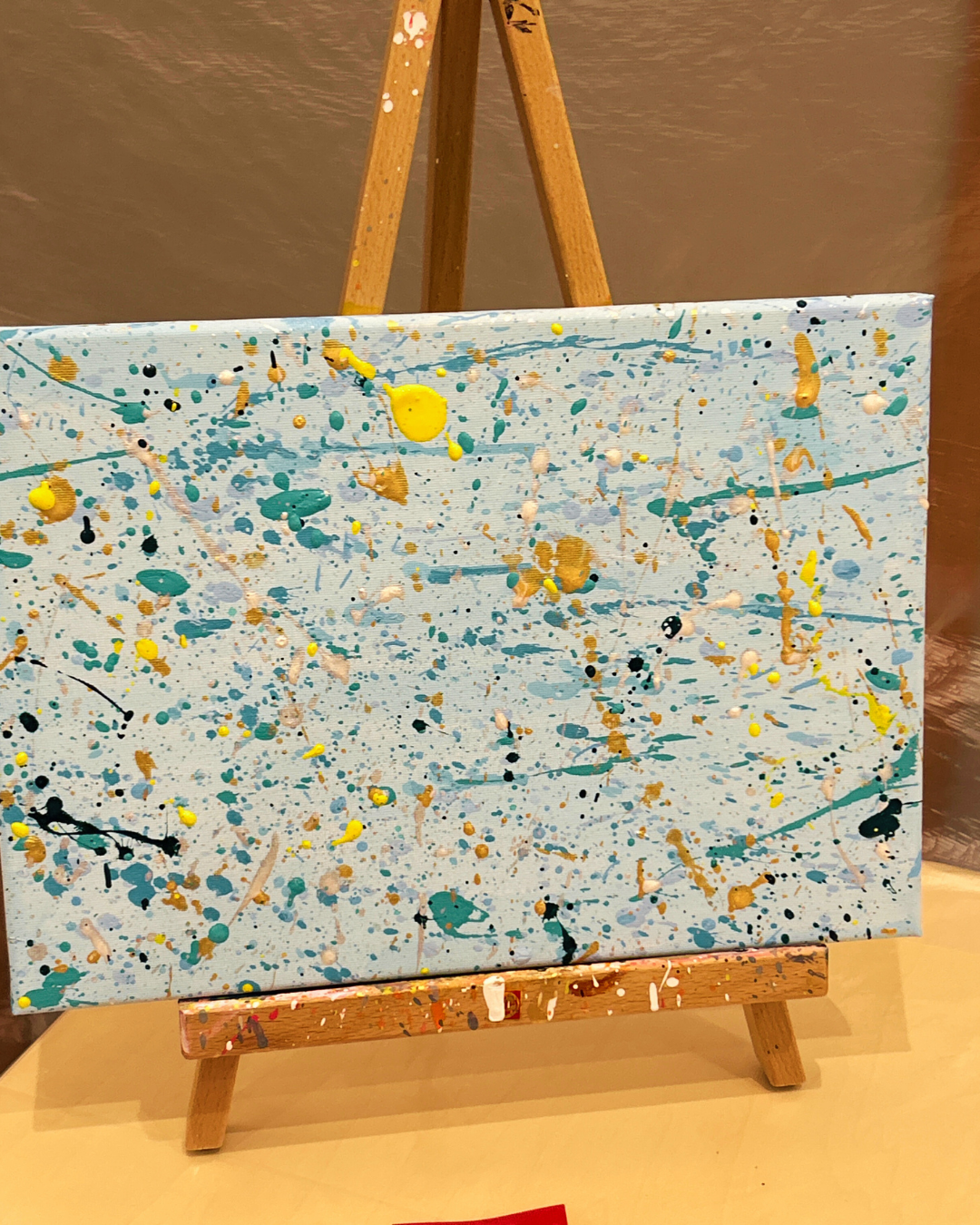 2026年5月9日(土)17：00-19：00 【ポロック風 アクションペインティング】