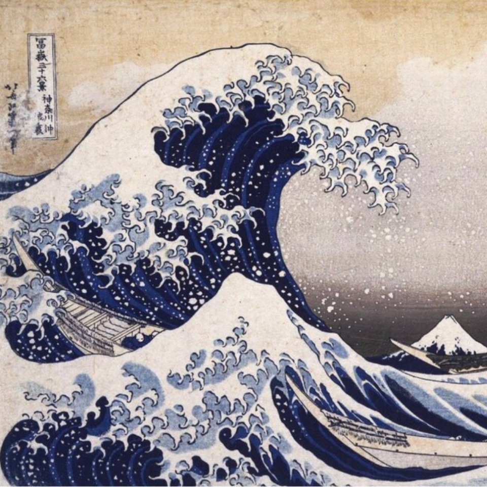 2026年4月11日(土)14：00-16：00 【北斎/冨嶽三十六景 神奈川沖浪裏】