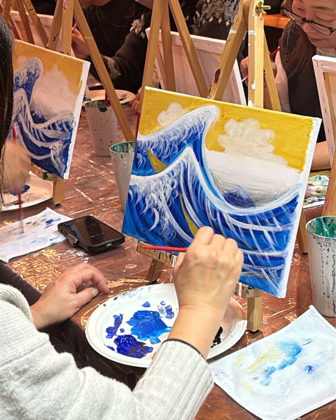 2026年4月11日(土)14：00-16：00 【北斎/冨嶽三十六景 神奈川沖浪裏】